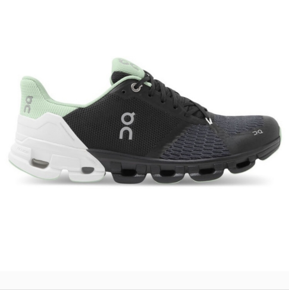 On Running Black and Gray Athletic Shoes - Picture 2 of 16